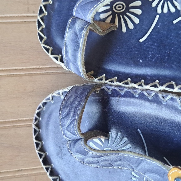 Spring Step Florentina Floral Leather Adjustable Strap Comfort Wedge Sandal - Picture 12 of 15